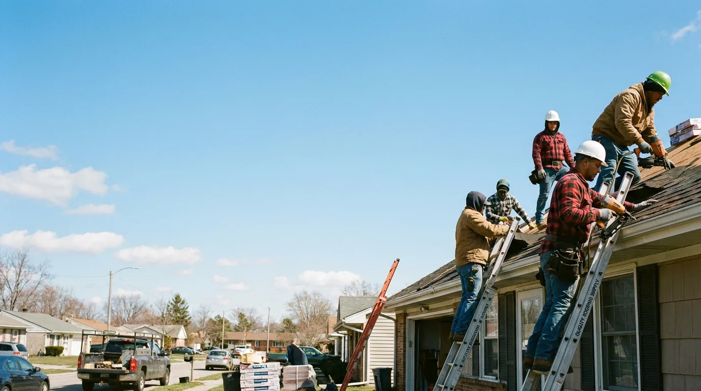 Roofing in Mansfield, OH near me